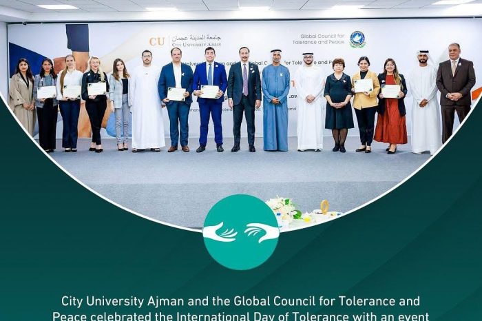 HCHF Joins Global Leaders at City University Ajman’s International Tolerance Day Forum.